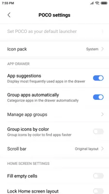 POCO Launcher android App screenshot 8